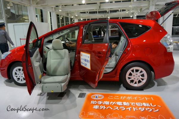 show room Toyota,Odaiba